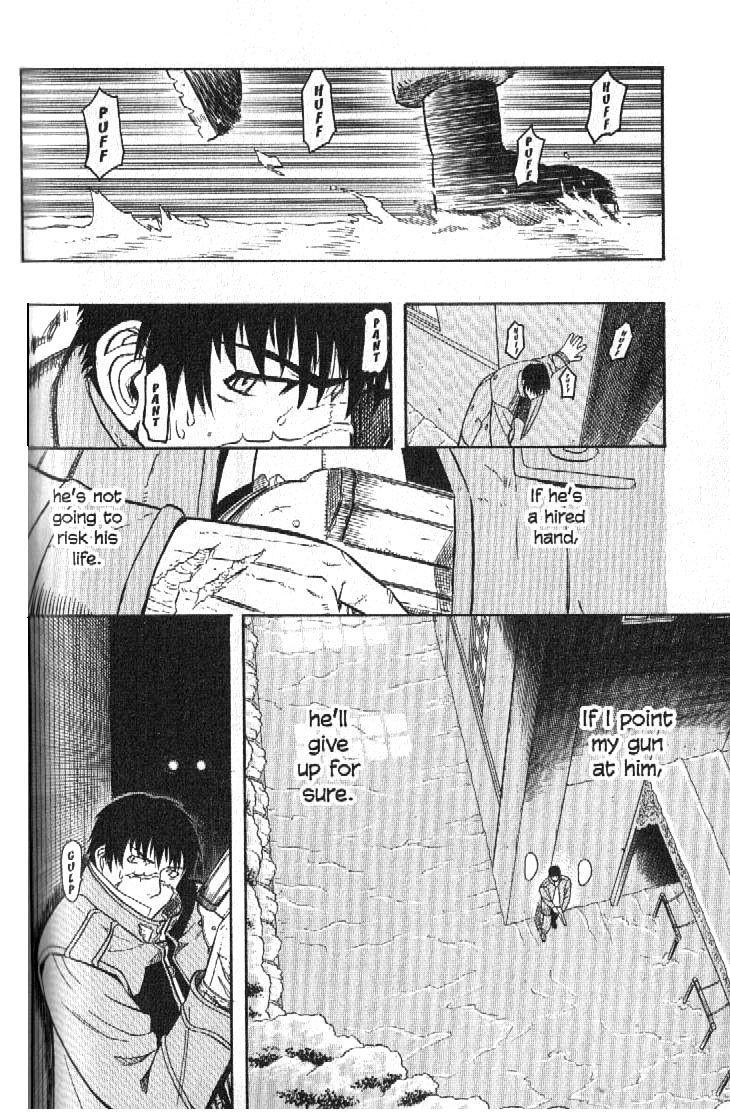 Pumpkin Scissors Chapter 12 page 24 - Chapter 12: Trick in Treat ~ The Puppet and the Statue