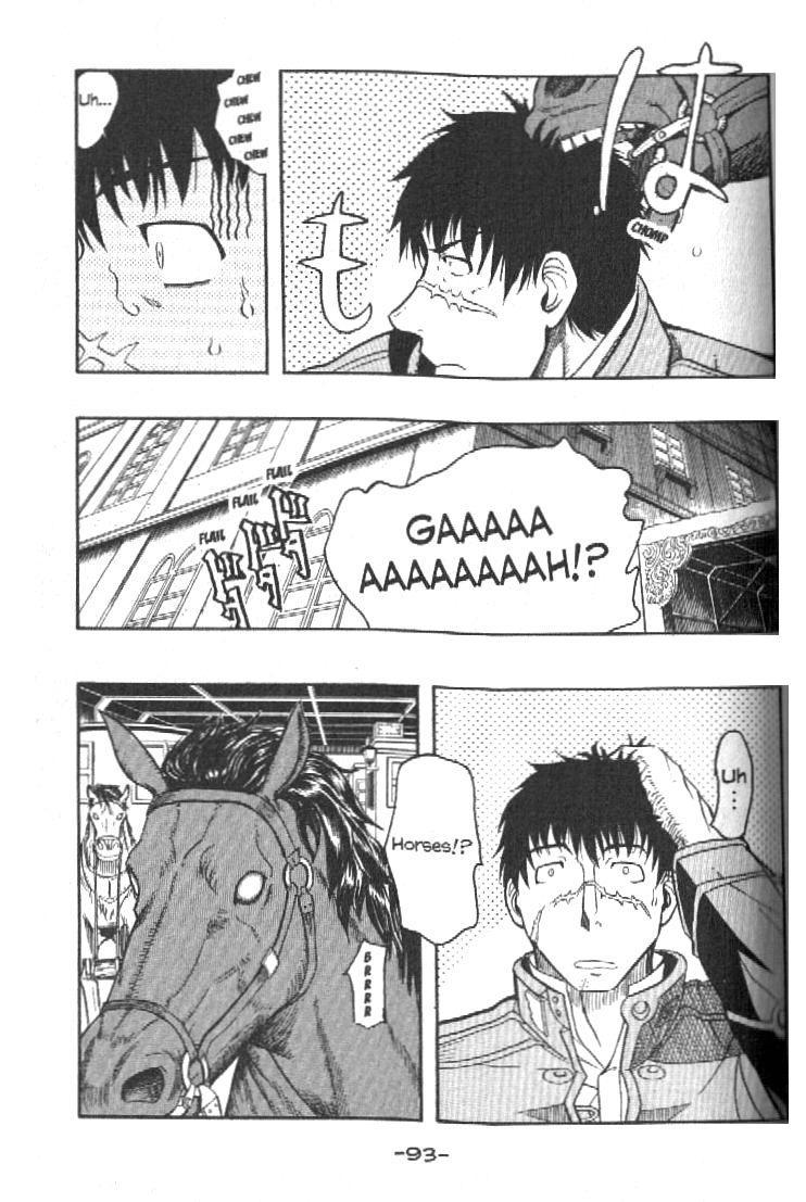 Pumpkin Scissors Chapter 12 page 25 - Chapter 12: Trick in Treat ~ The Puppet and the Statue
