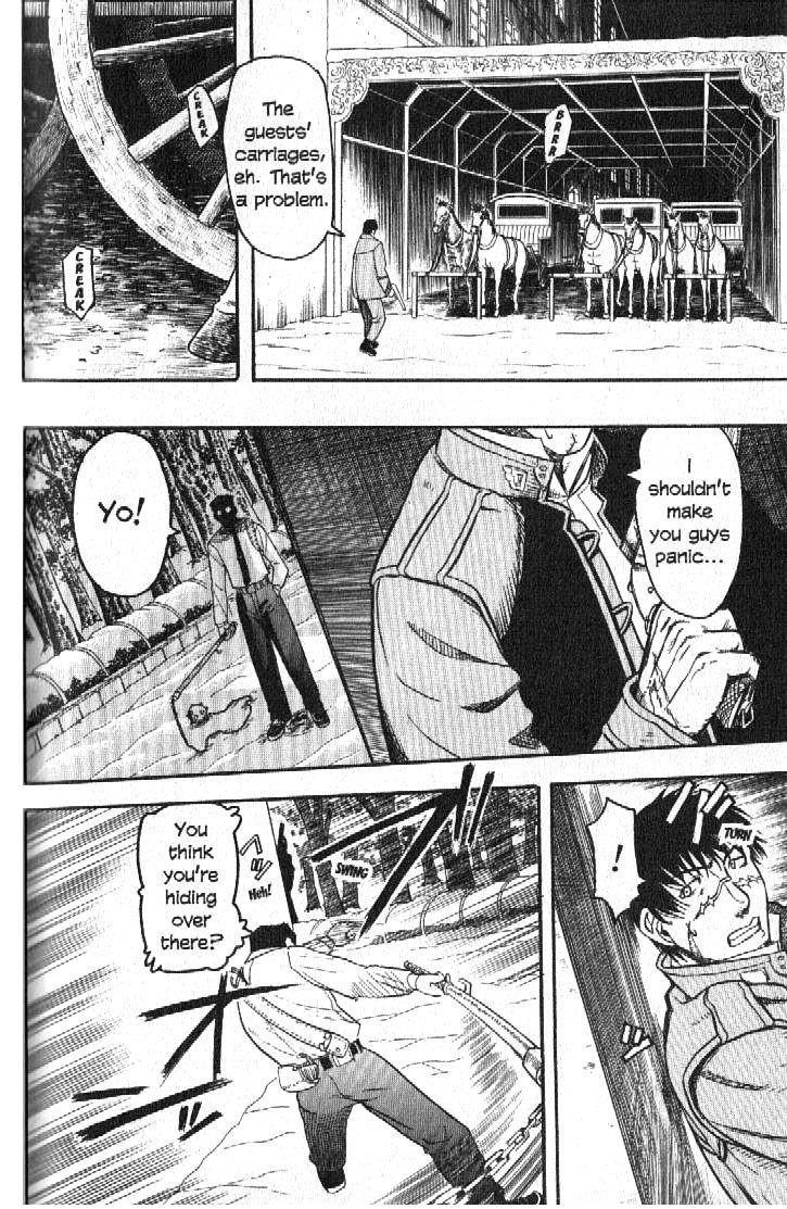 Pumpkin Scissors Chapter 12 page 26 - Chapter 12: Trick in Treat ~ The Puppet and the Statue