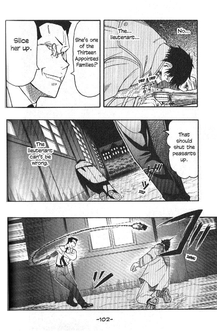 Pumpkin Scissors Chapter 12 page 34 - Chapter 12: Trick in Treat ~ The Puppet and the Statue