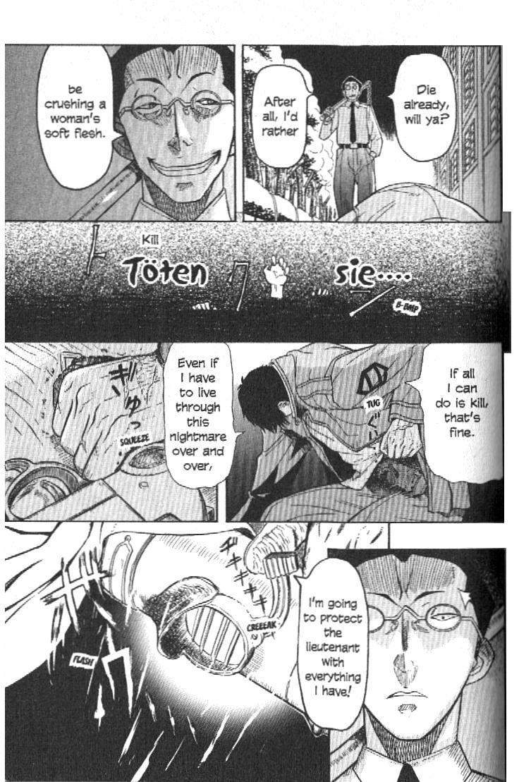 Pumpkin Scissors Chapter 12 page 38 - Chapter 12: Trick in Treat ~ The Puppet and the Statue