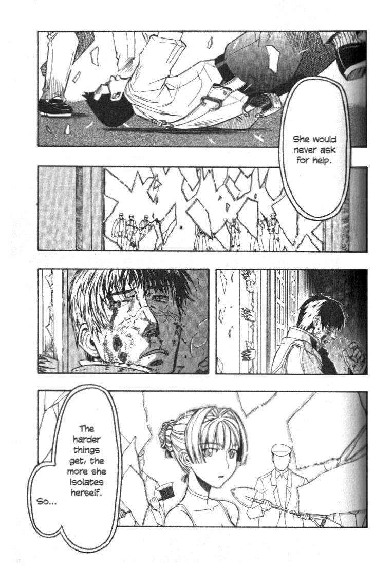 Pumpkin Scissors Chapter 12 page 56 - Chapter 12: Trick in Treat ~ The Puppet and the Statue