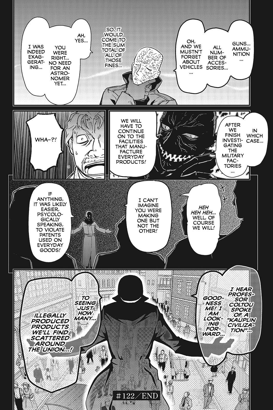 Pumpkin Scissors Chapter 122 page 12 - Chapter 122