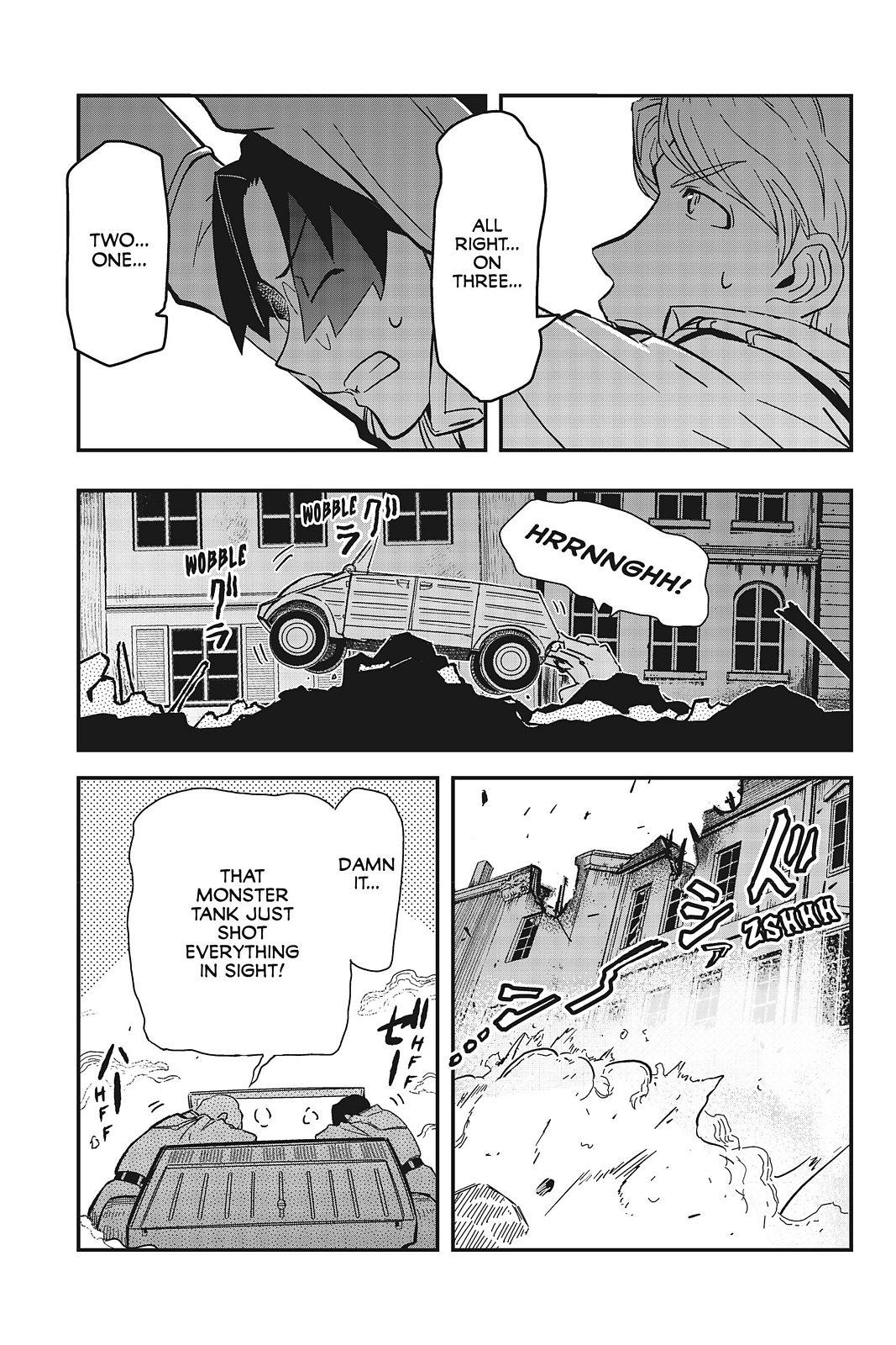 Pumpkin Scissors Chapter 122 page 13 - Chapter 122
