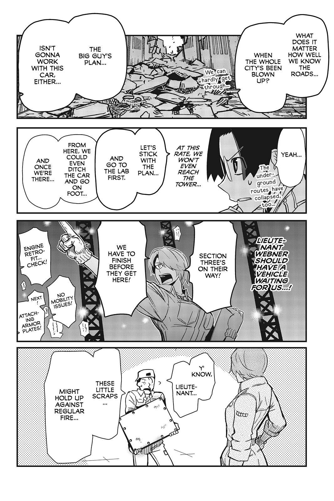 Pumpkin Scissors Chapter 122 page 14 - Chapter 122
