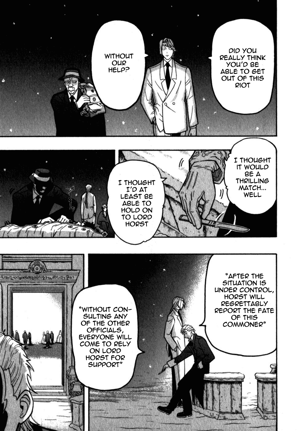 Pumpkin Scissors Chapter 14 page 102 - Chapter 14: Trick in Treat ~ A Sweet Trap
