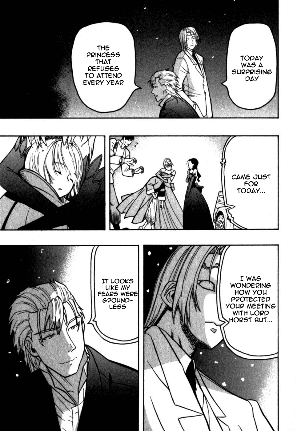 Pumpkin Scissors Chapter 14 page 104 - Chapter 14: Trick in Treat ~ A Sweet Trap