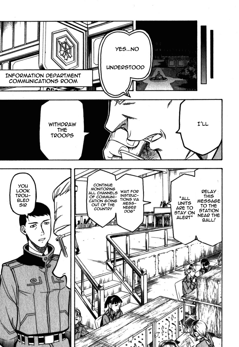 Pumpkin Scissors Chapter 14 page 110 - Chapter 14: Trick in Treat ~ A Sweet Trap