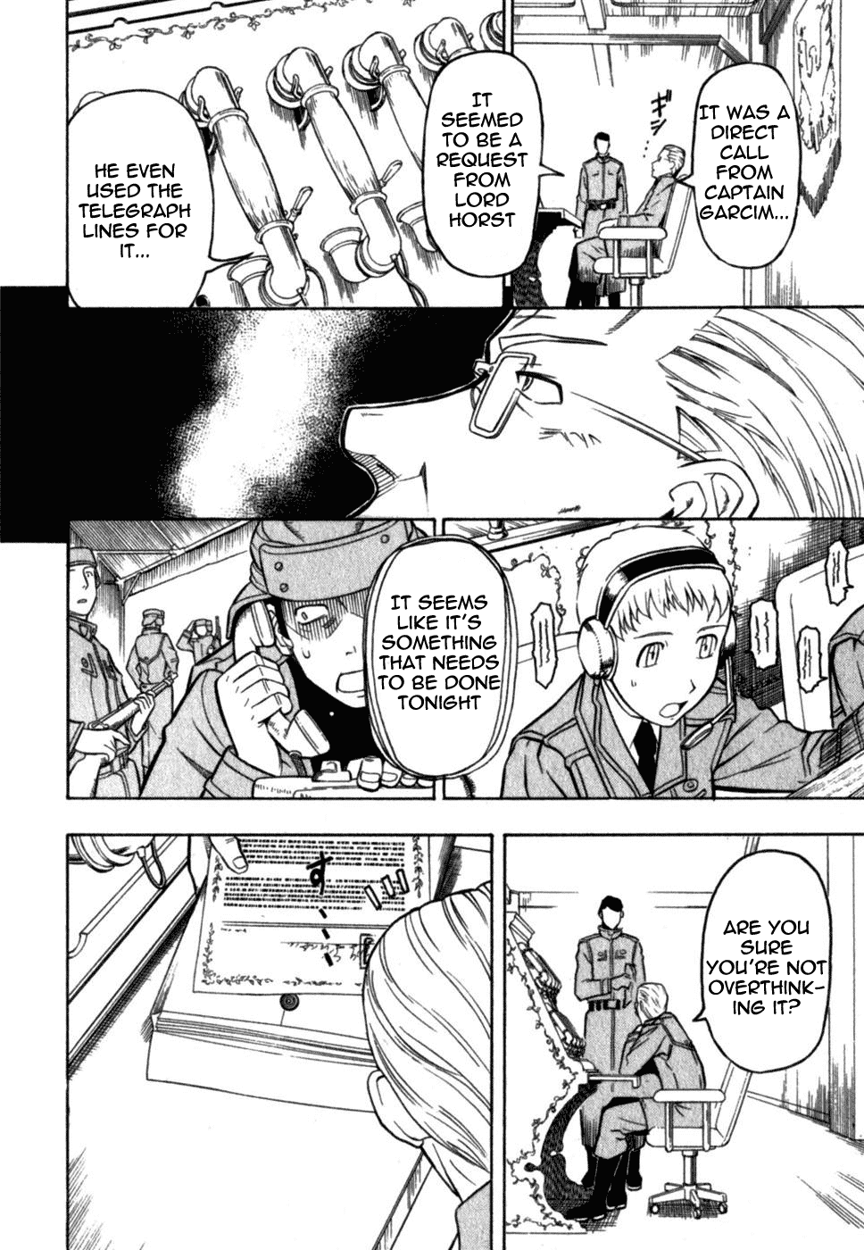Pumpkin Scissors Chapter 14 page 111 - Chapter 14: Trick in Treat ~ A Sweet Trap