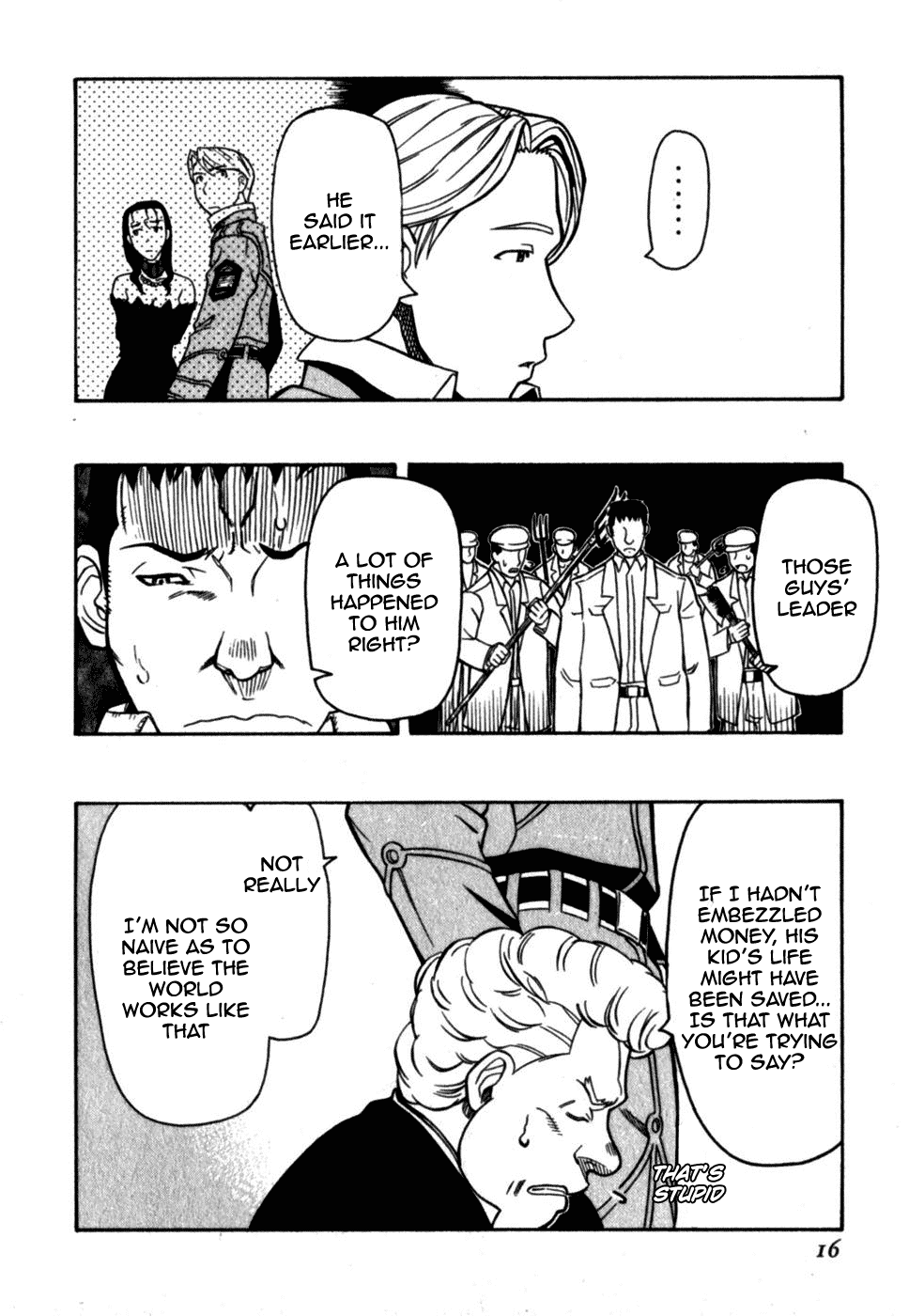 Pumpkin Scissors Chapter 14 page 18 - Chapter 14: Trick in Treat ~ A Sweet Trap