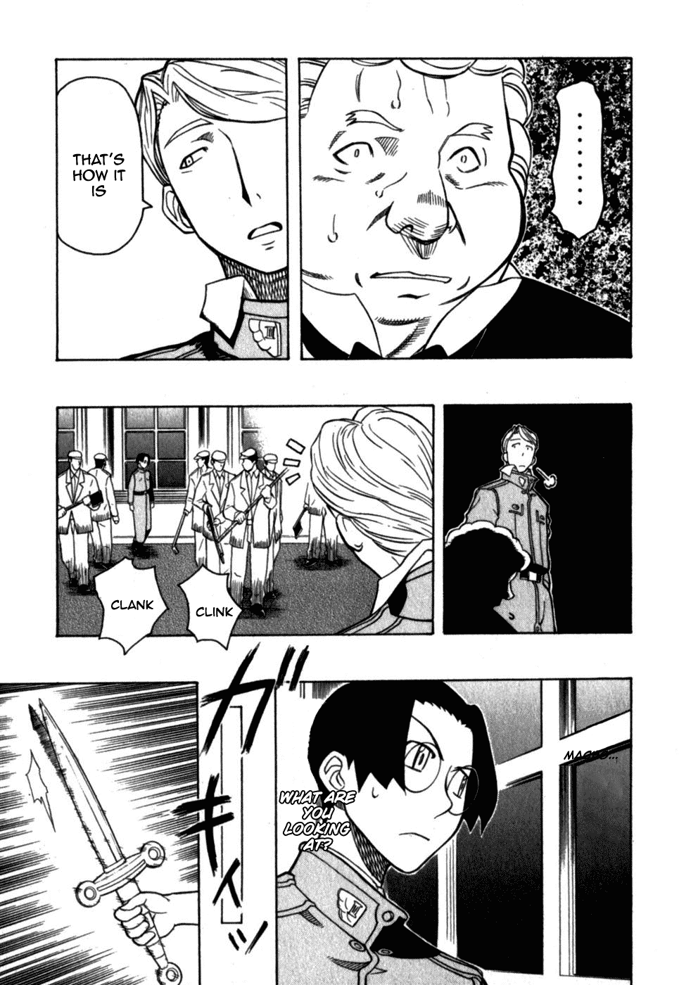 Pumpkin Scissors Chapter 14 page 21 - Chapter 14: Trick in Treat ~ A Sweet Trap