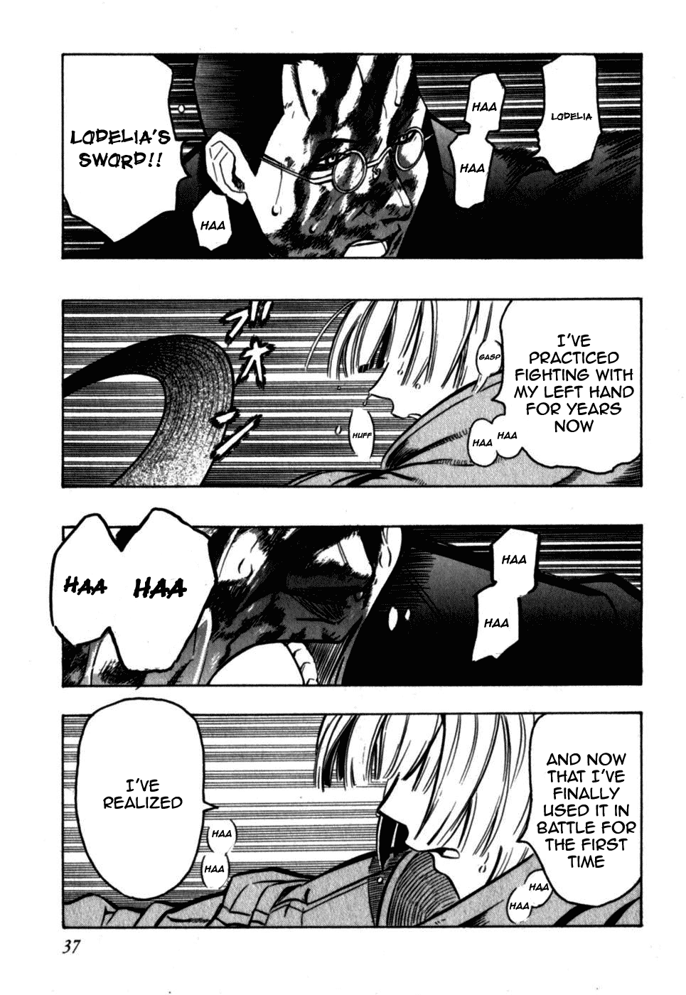 Pumpkin Scissors Chapter 14 page 38 - Chapter 14: Trick in Treat ~ A Sweet Trap