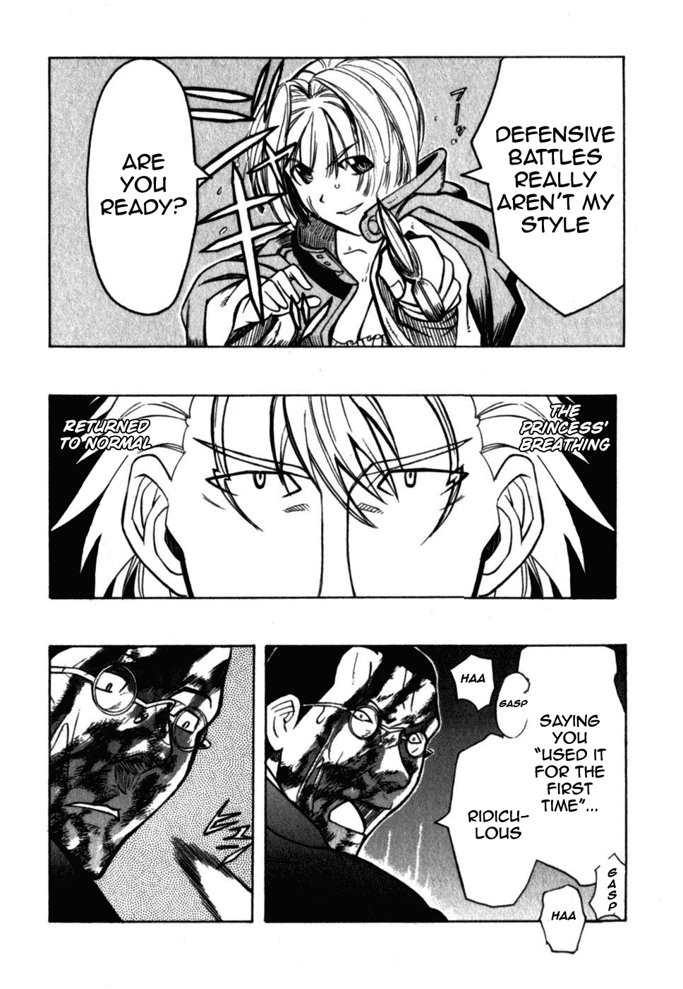 Pumpkin Scissors Chapter 14 page 39 - Chapter 14: Trick in Treat ~ A Sweet Trap