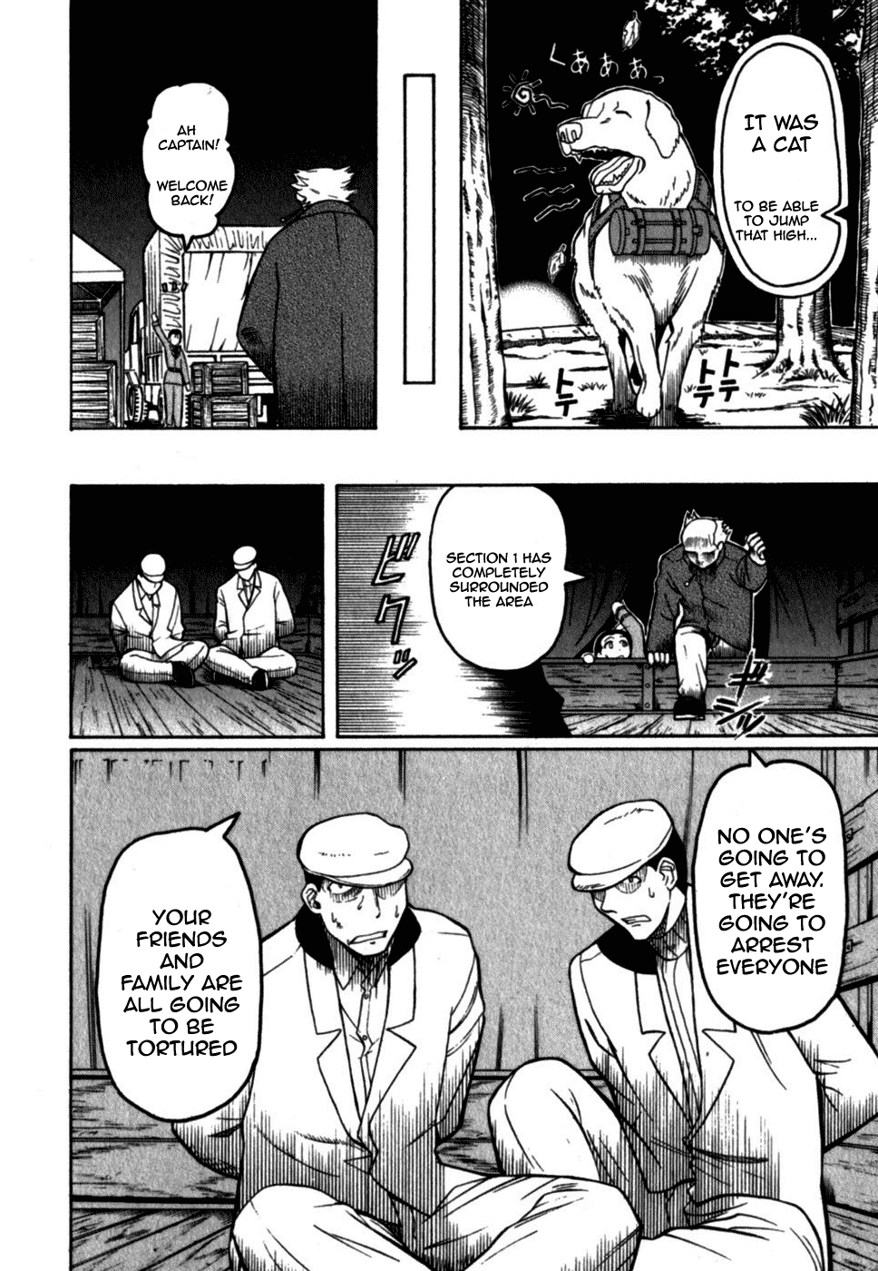 Pumpkin Scissors Chapter 14 page 49 - Chapter 14: Trick in Treat ~ A Sweet Trap