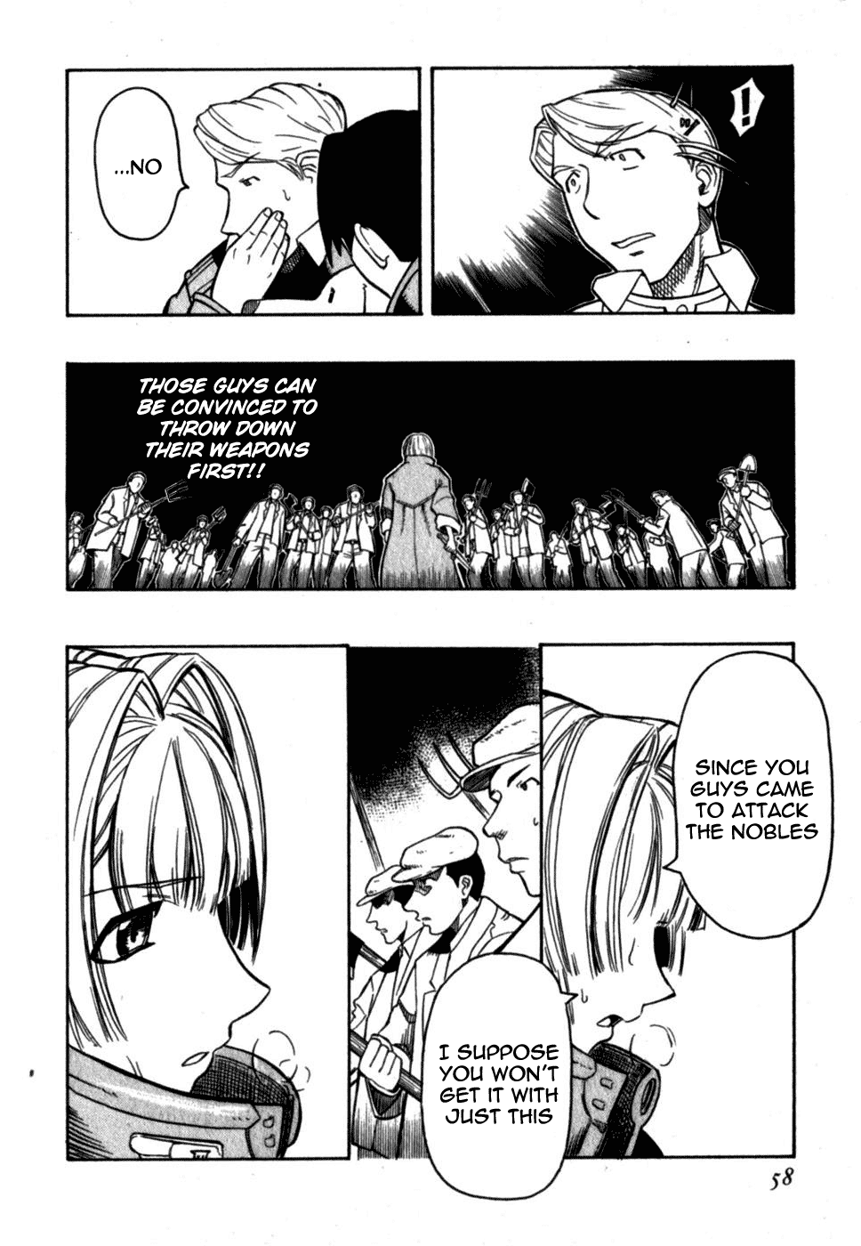 Pumpkin Scissors Chapter 14 page 59 - Chapter 14: Trick in Treat ~ A Sweet Trap
