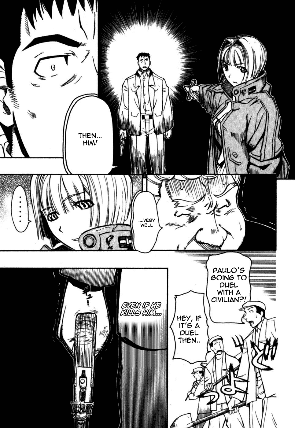 Pumpkin Scissors Chapter 14 page 62 - Chapter 14: Trick in Treat ~ A Sweet Trap