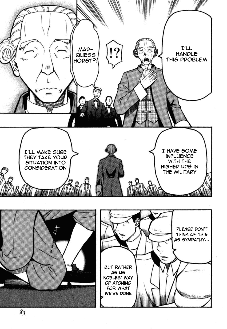 Pumpkin Scissors Chapter 14 page 84 - Chapter 14: Trick in Treat ~ A Sweet Trap