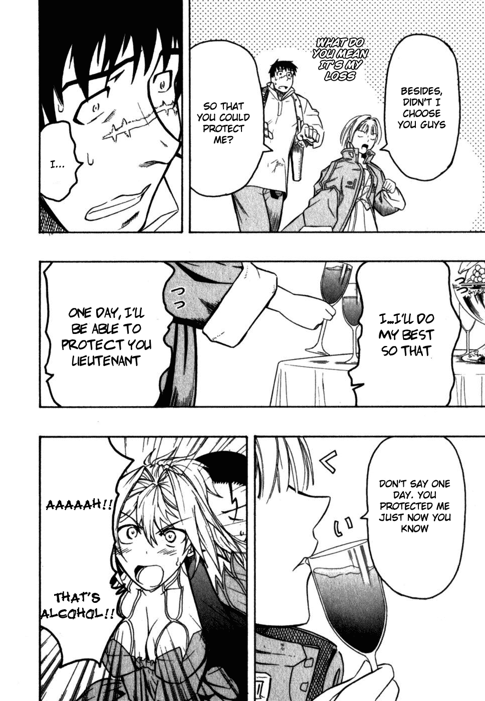 Pumpkin Scissors Chapter 14 page 91 - Chapter 14: Trick in Treat ~ A Sweet Trap