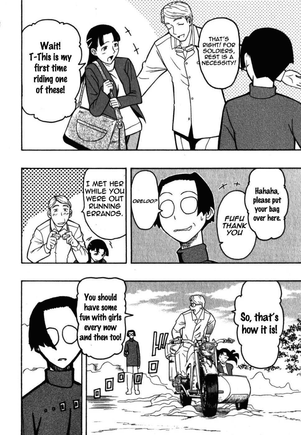 Pumpkin Scissors Chapter 15 page 12 - Chapter 15: The Unforgettable Princess