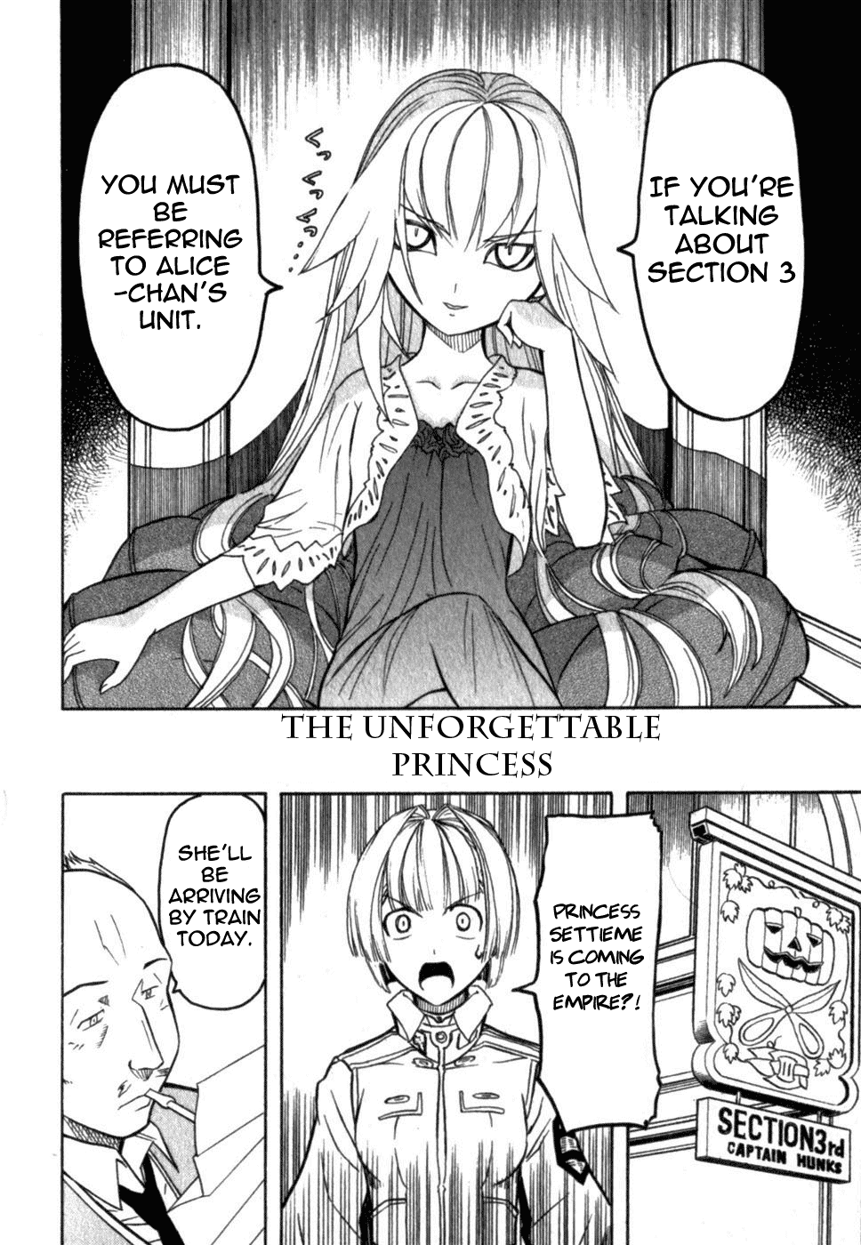 Pumpkin Scissors Chapter 15 page 2 - Chapter 15: The Unforgettable Princess