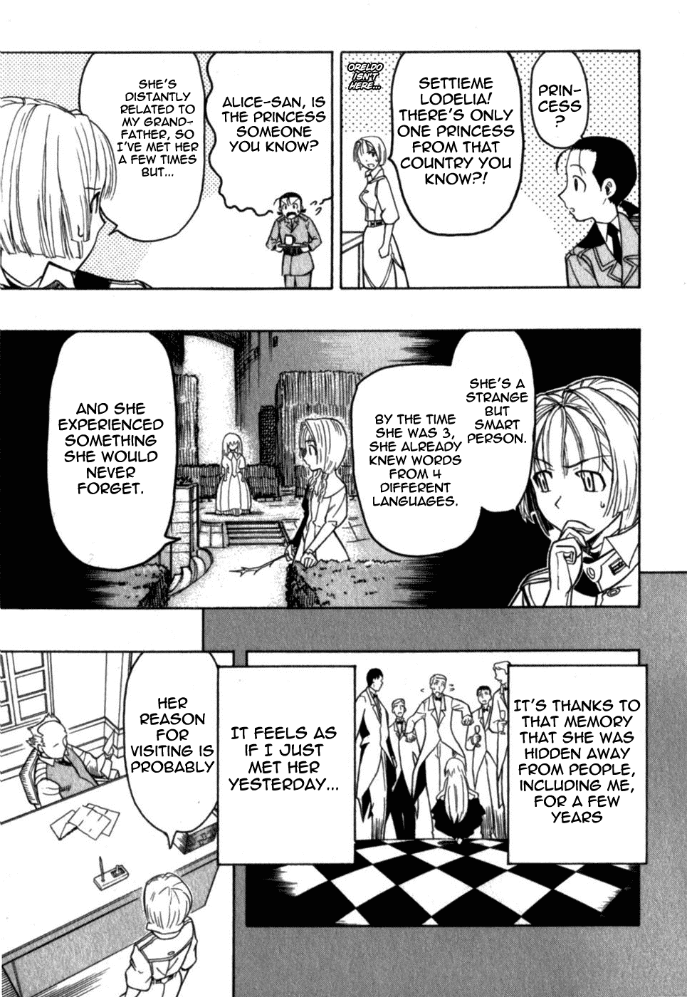 Pumpkin Scissors Chapter 15 page 3 - Chapter 15: The Unforgettable Princess