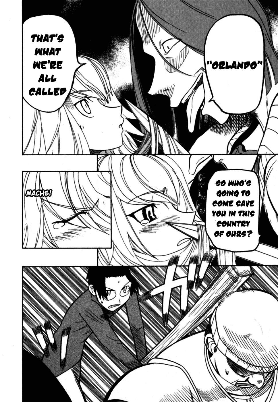 Pumpkin Scissors Chapter 15 page 40 - Chapter 15: The Unforgettable Princess