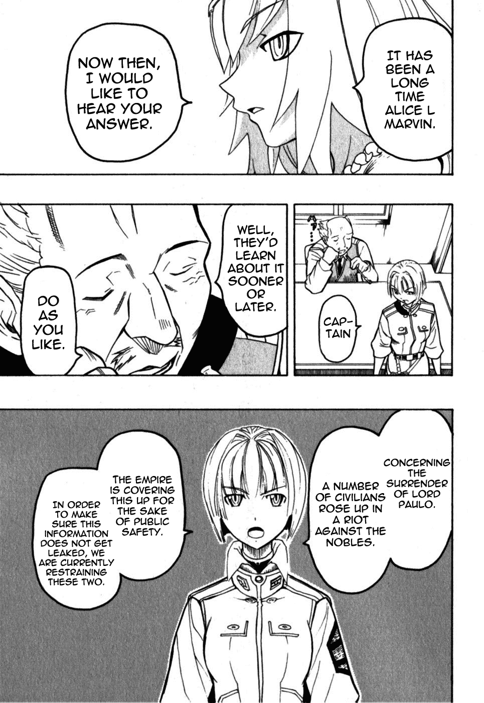 Pumpkin Scissors Chapter 15 page 49 - Chapter 15: The Unforgettable Princess