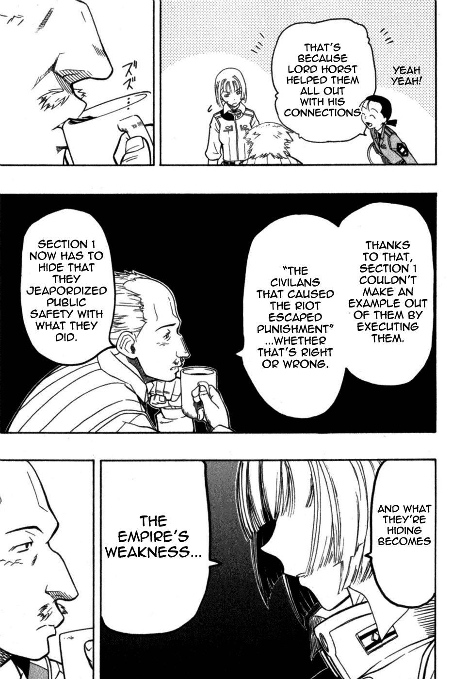 Pumpkin Scissors Chapter 15 page 5 - Chapter 15: The Unforgettable Princess