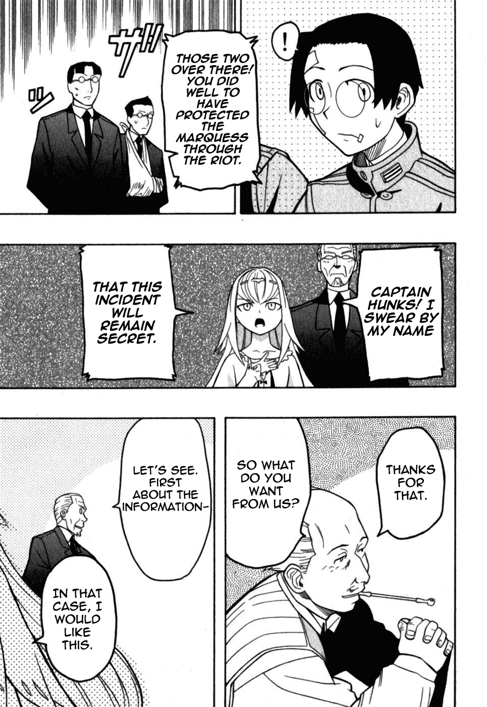 Pumpkin Scissors Chapter 15 page 51 - Chapter 15: The Unforgettable Princess