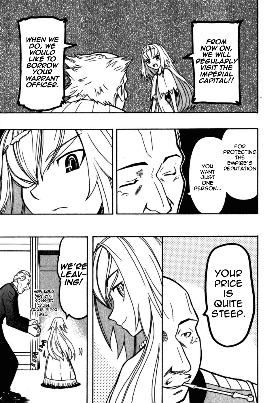 Pumpkin Scissors Chapter 15 page 53 - Chapter 15: The Unforgettable Princess