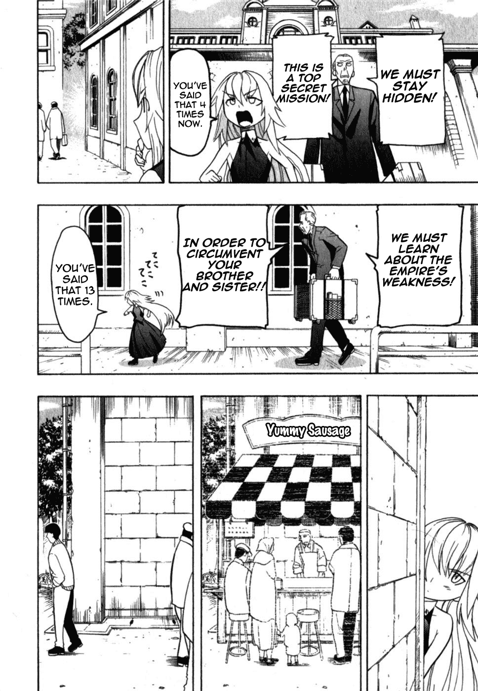 Pumpkin Scissors Chapter 15 page 8 - Chapter 15: The Unforgettable Princess