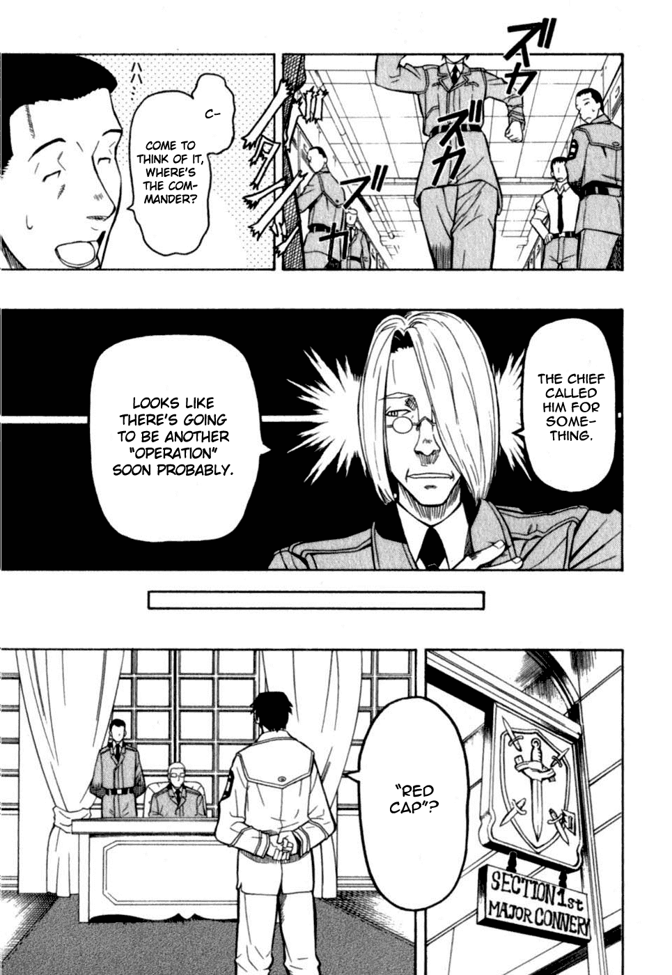 Pumpkin Scissors Chapter 16 page 18 - Chapter 16: Sheath Of Flower