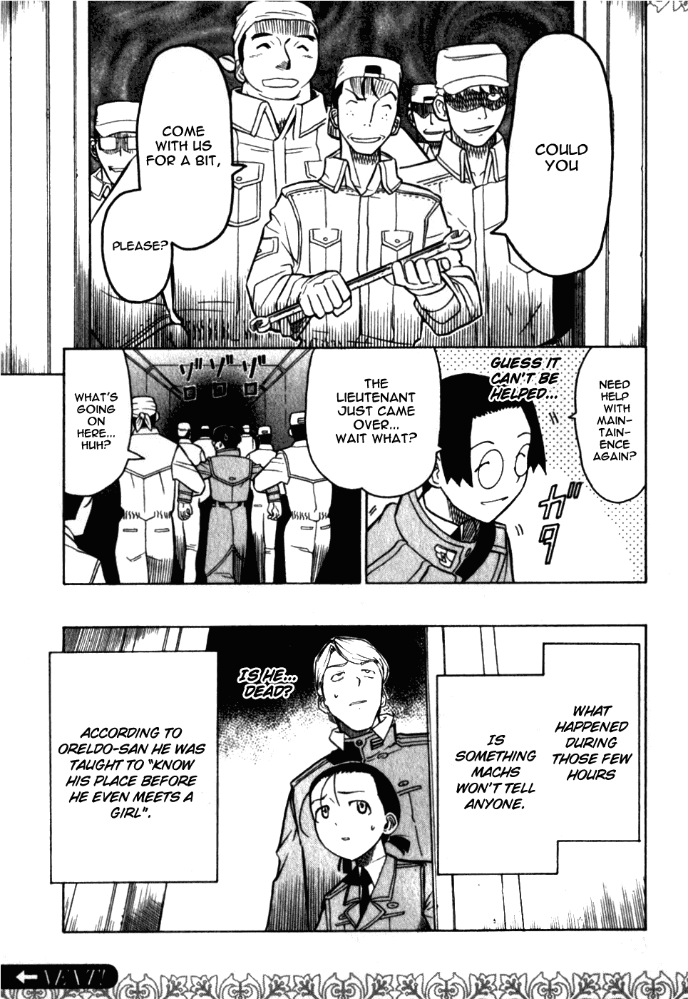 Pumpkin Scissors Chapter 16 page 4 - Chapter 16: Sheath Of Flower