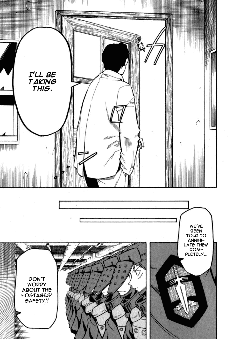 Pumpkin Scissors Chapter 16 page 42 - Chapter 16: Sheath Of Flower