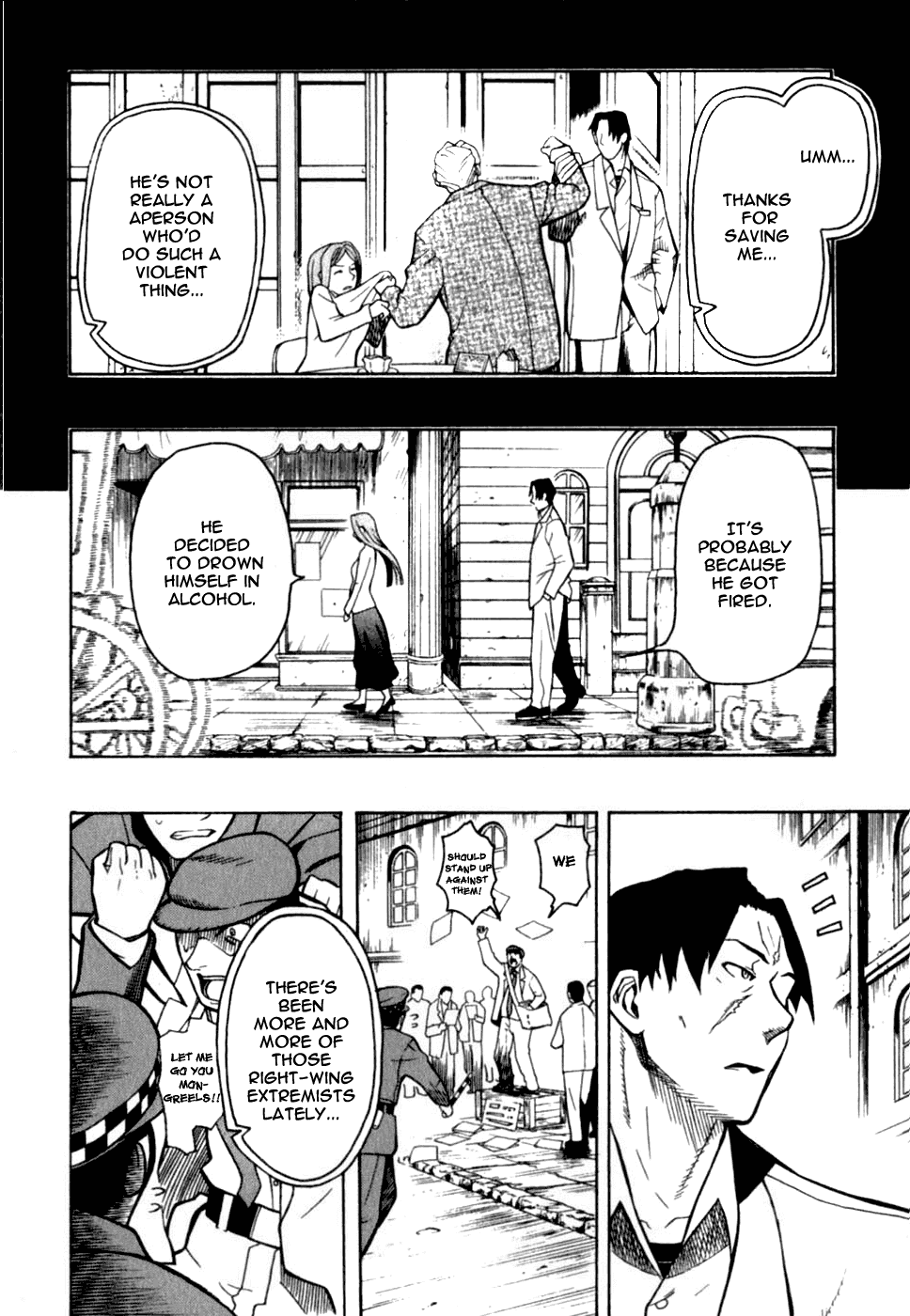 Pumpkin Scissors Chapter 16 page 9 - Chapter 16: Sheath Of Flower