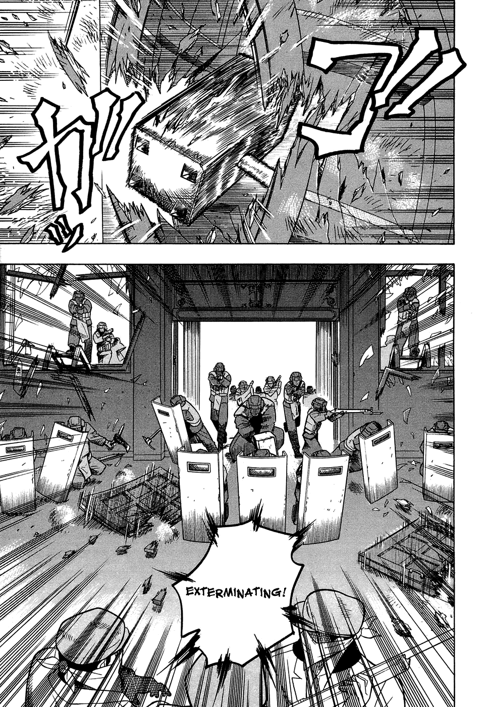 Pumpkin Scissors Chapter 17 page 27 - Chapter 17: Scare-claw ~ Panic-Shreading Claw of Madness