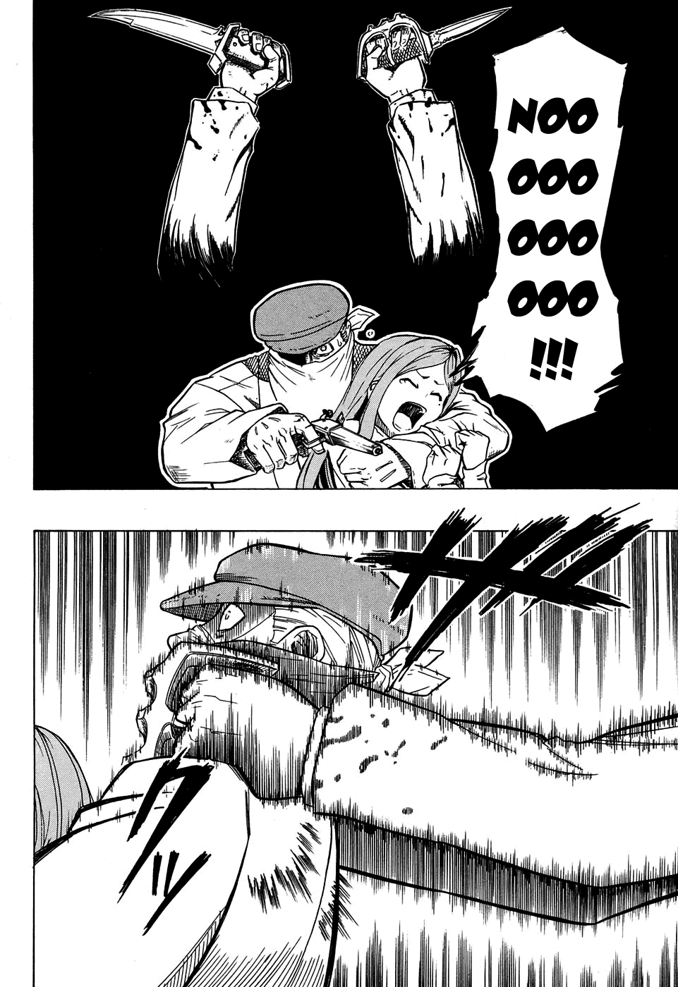 Pumpkin Scissors Chapter 17 page 36 - Chapter 17: Scare-claw ~ Panic-Shreading Claw of Madness