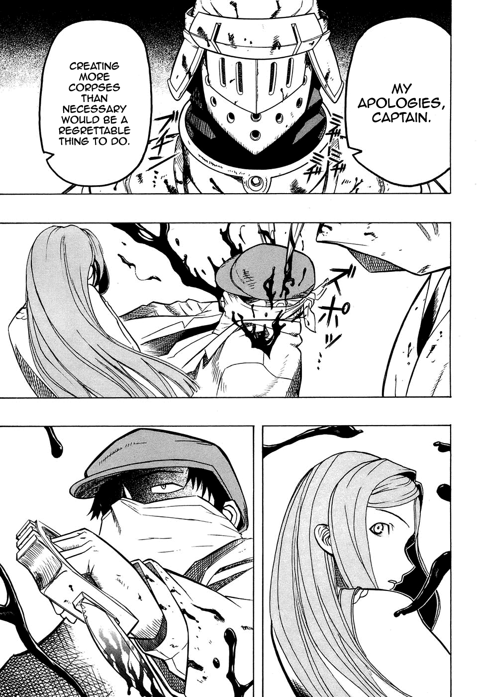 Pumpkin Scissors Chapter 17 page 37 - Chapter 17: Scare-claw ~ Panic-Shreading Claw of Madness