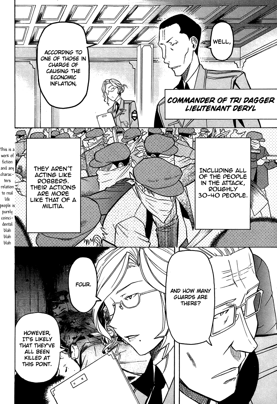 Pumpkin Scissors Chapter 17 page 4 - Chapter 17: Scare-claw ~ Panic-Shreading Claw of Madness