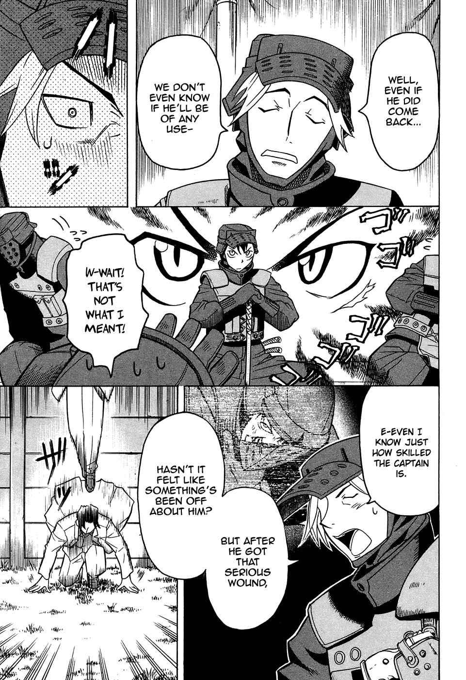 Pumpkin Scissors Chapter 17 page 7 - Chapter 17: Scare-claw ~ Panic-Shreading Claw of Madness