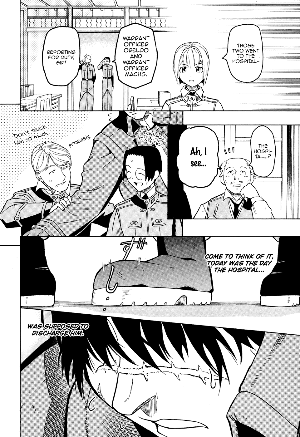 Pumpkin Scissors Chapter 18 page 10 - Chapter 18: Forget-me-not