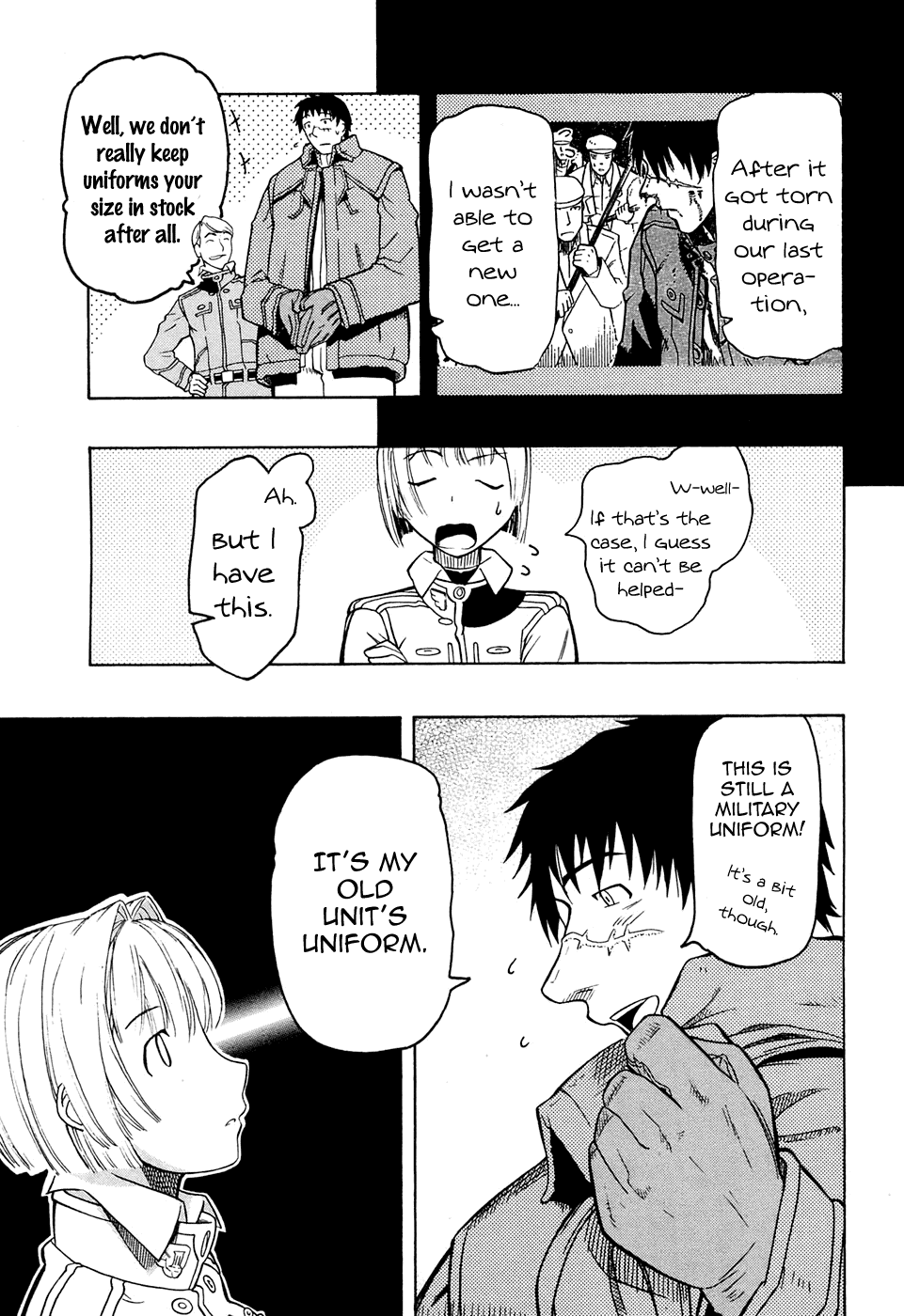 Pumpkin Scissors Chapter 18 page 13 - Chapter 18: Forget-me-not