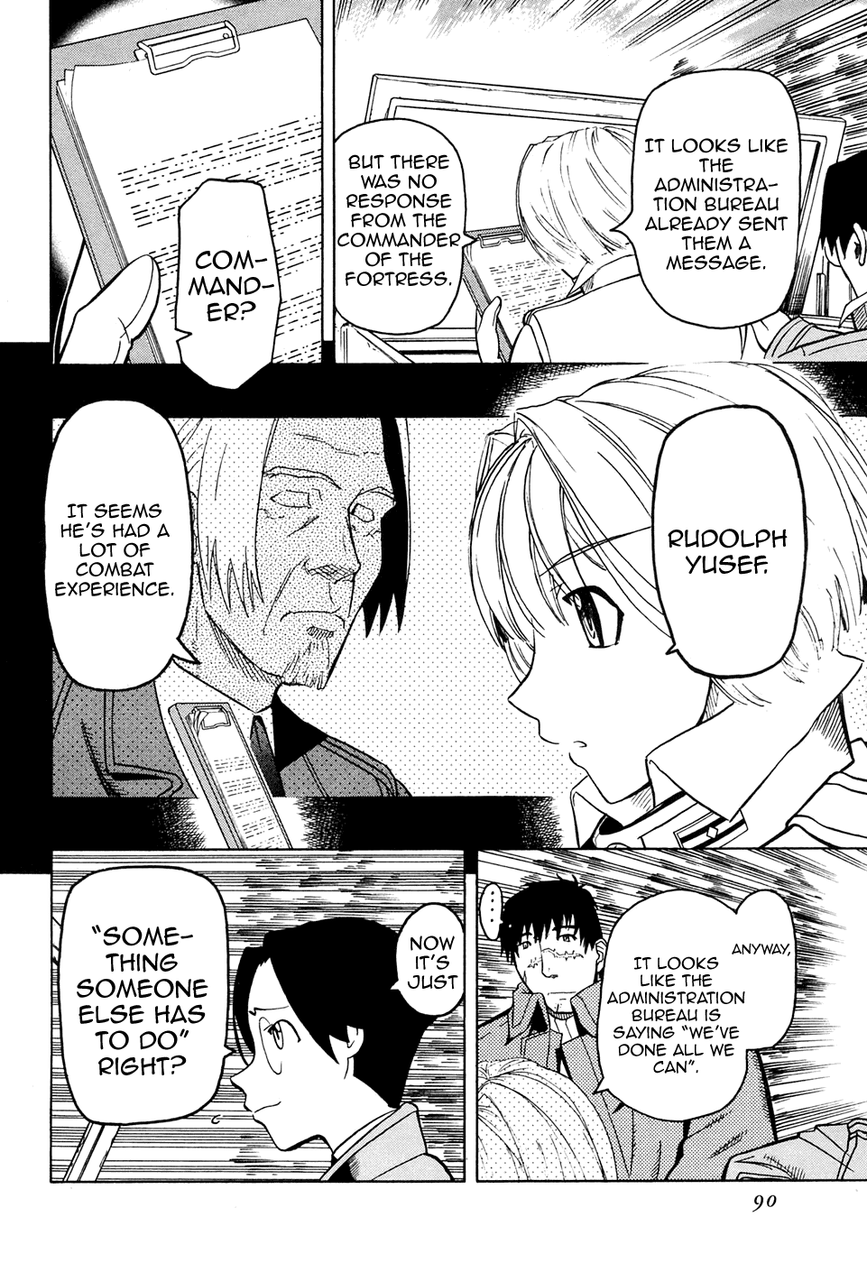 Pumpkin Scissors Chapter 18 page 16 - Chapter 18: Forget-me-not