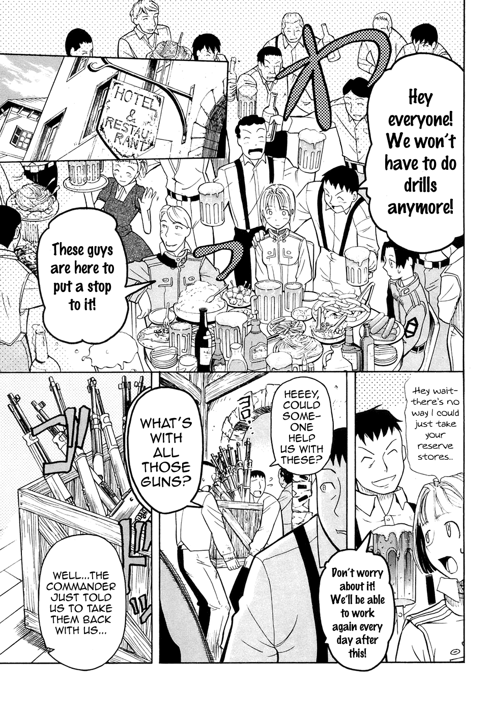 Pumpkin Scissors Chapter 18 page 29 - Chapter 18: Forget-me-not