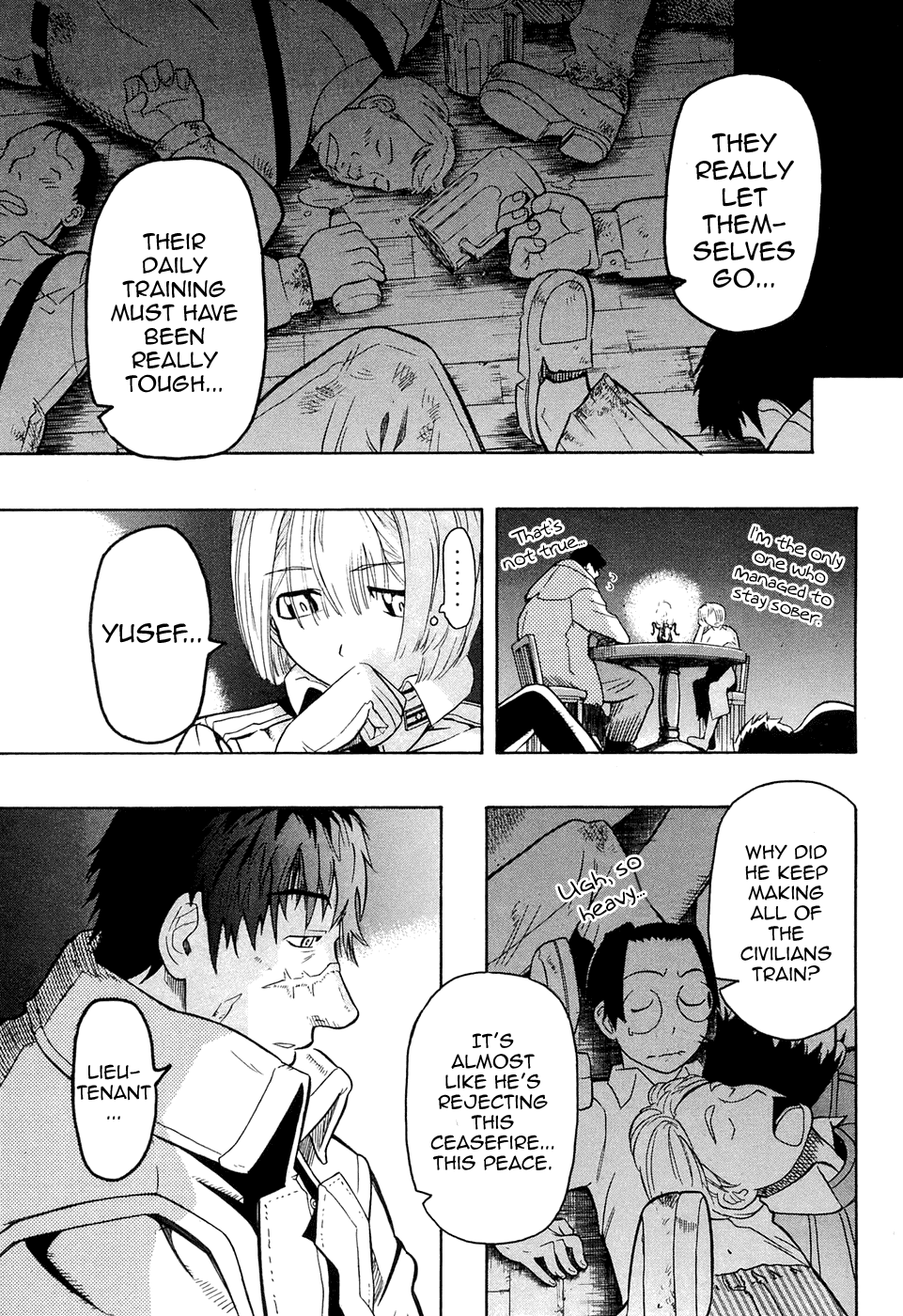 Pumpkin Scissors Chapter 18 page 33 - Chapter 18: Forget-me-not