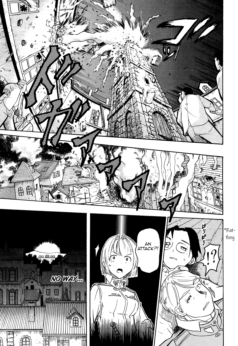 Pumpkin Scissors Chapter 18 page 37 - Chapter 18: Forget-me-not