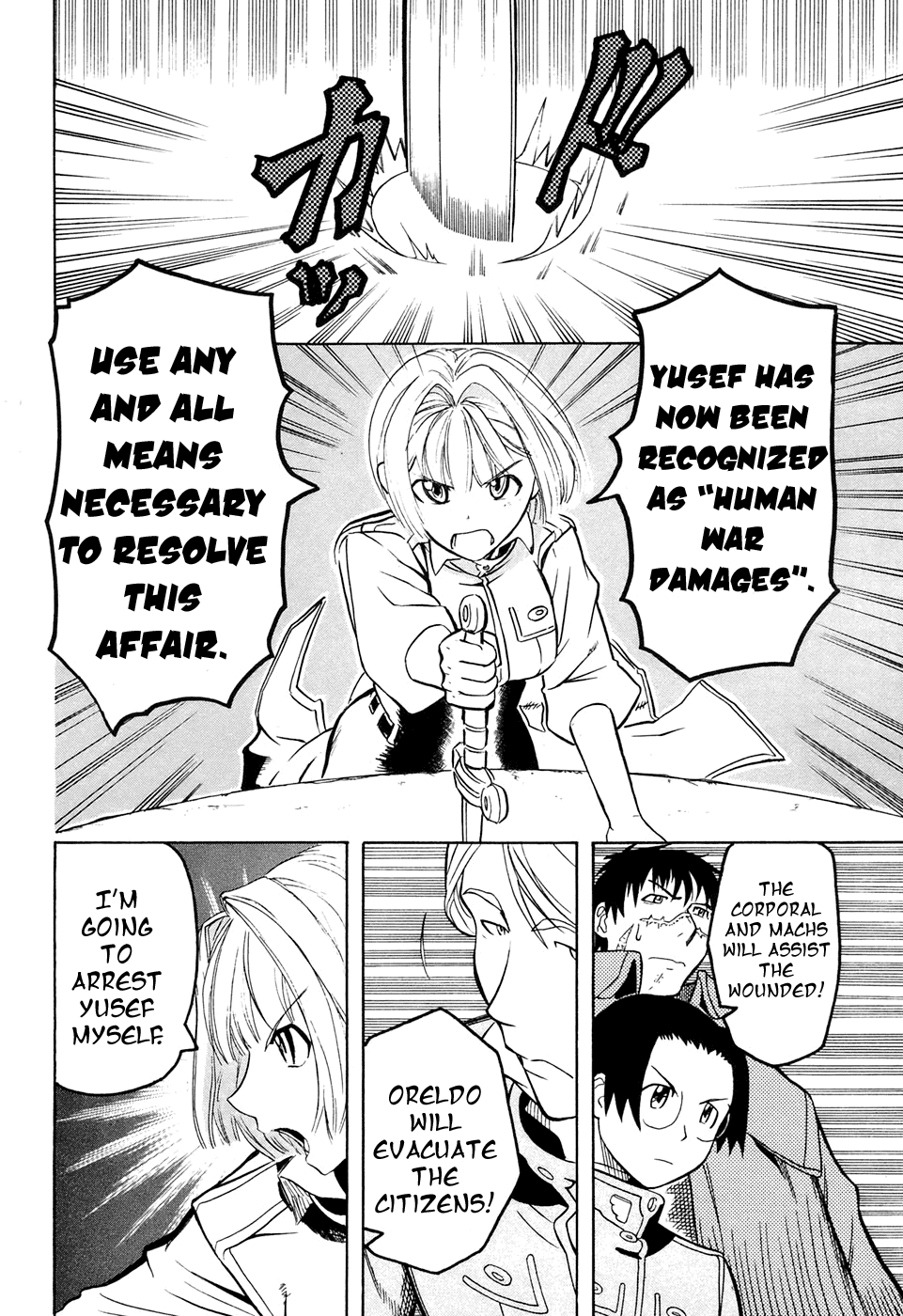 Pumpkin Scissors Chapter 18 page 40 - Chapter 18: Forget-me-not