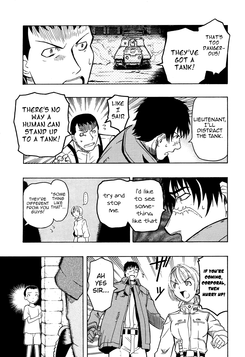 Pumpkin Scissors Chapter 18 page 41 - Chapter 18: Forget-me-not