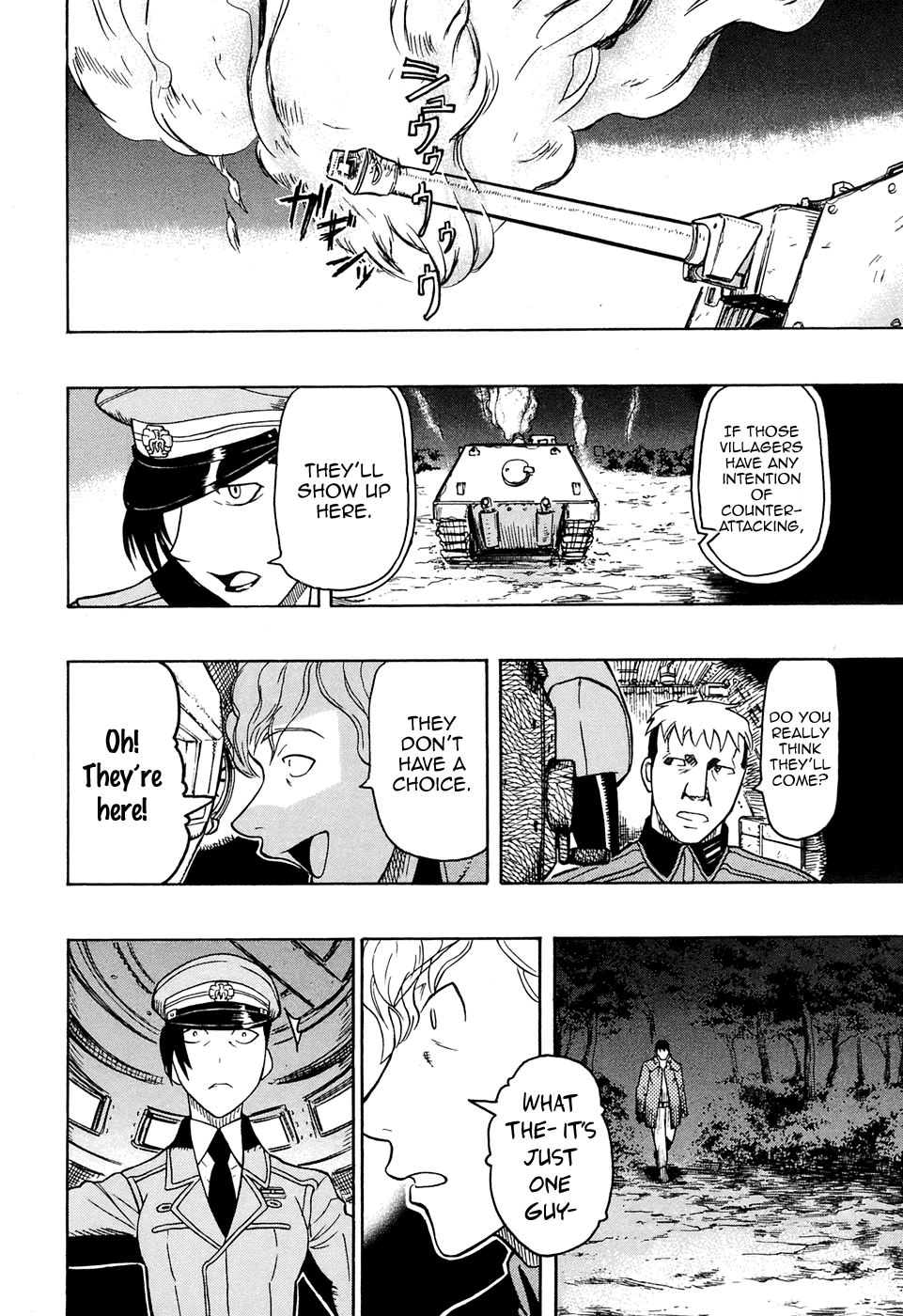 Pumpkin Scissors Chapter 18 page 42 - Chapter 18: Forget-me-not