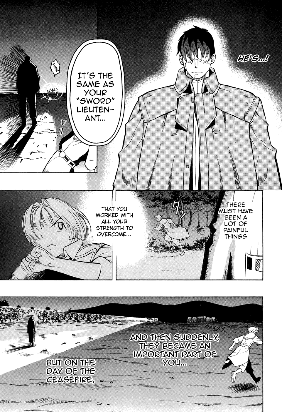 Pumpkin Scissors Chapter 18 page 43 - Chapter 18: Forget-me-not